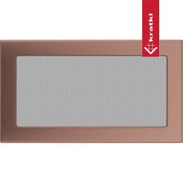 Ventilasjonsdeksel 17x30 galvanisk kobber