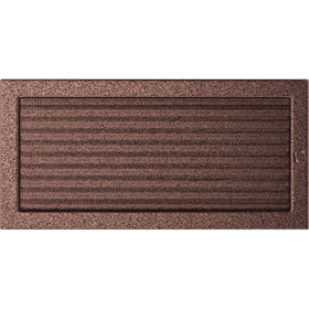 Vent Cover 22x45 copper with blinds