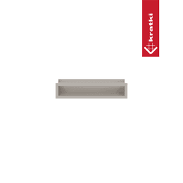 Grille de cheminée LUFT 9x40 cachemire