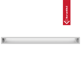 Grille de cheminée LUFT 9x100 blanc