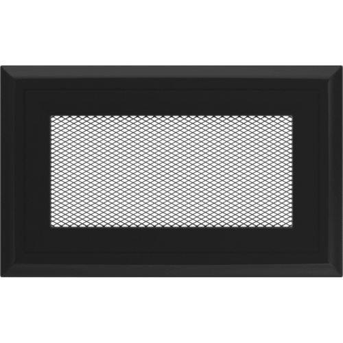 Kratka wentylacyjna kominkowa Oskar 11x17 czarna