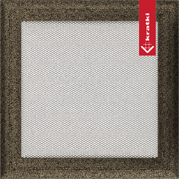 Vent Cover Oskar 22x22 black and gold