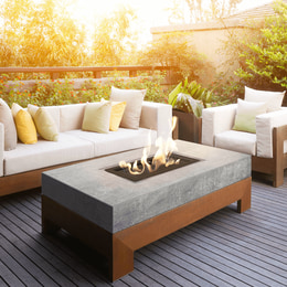 Gasfeuerstelle Outdoor AQF4 60,1x39,5 11,5 kW Propan-Butan
