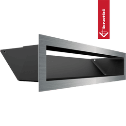 Ventilatiedeksel LUFT 9x40 gepolijst Slim