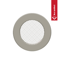 Capac de aerisire rotund Ø 100 cașmir