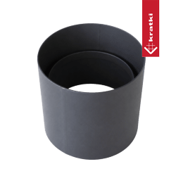 Reverse anti-condensation collar Ø 160. It also allows the connection direction of the system components to be reversed.