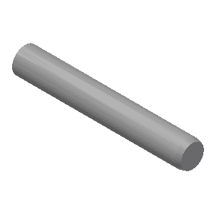 Cylindrical pin 6m6x40 DIN 7 units 100 pcs.