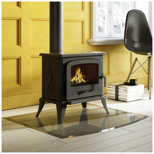 Wood burning cast iron stove K7 Automatic Air Control Ø 130 5 kW