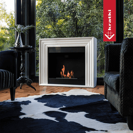 portal Bioethanol fireplace PLANET TÜV white