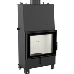 Wasserführender Kamineinsatz KRATKI LUCY 12 kW Ø 200 mit Türfeder