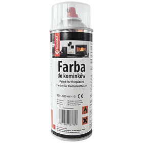 Paint for fireplaces 400 ml
