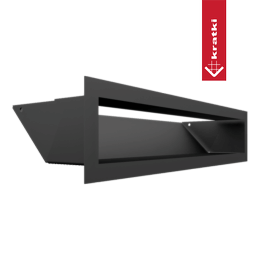 Grille de cheminée LUFT 9x40 noir