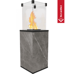 Patio Gas Heater Patio Mini Quartz Sinter Base Panel Natur Piet Grey manual 8,2 kW