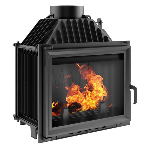 Cast iron fireplace MAJA 8 kW Ø 200