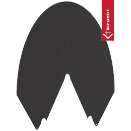 Semicircular base (sheet metal) for REN stove