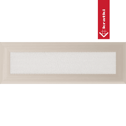 Kratka wentylacyjna kominkowa Oskar 11x32 kremowa