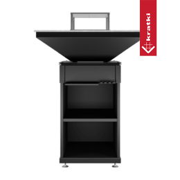 Peis med grill Quadrum Vertikal
