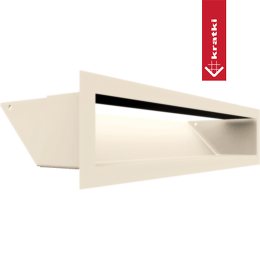 Capac aerisire LUFT 9x40 crem Slim