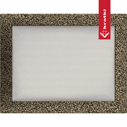 Poklopac za ventilaciju 22x30 crna i zlatna