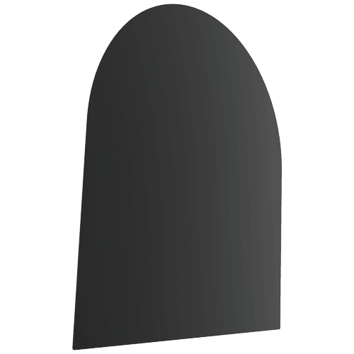 Stahlsockel für freistehenden Ofen MODELL 5 80x90 cm schwarz