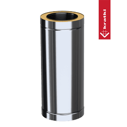 ADAM DW Двустенная труба для дымохода fi 150 0,25 м