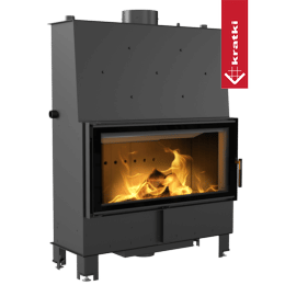 Vannvarmepeis GRATKI LUCY 20 kW Ø 200 Sort thermotec fôr