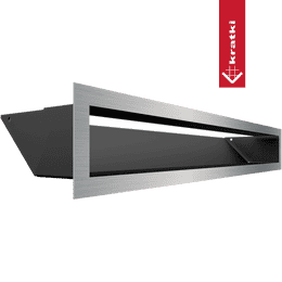 Lüftungsgitter LUFT 9x60 Edelstahl Slim