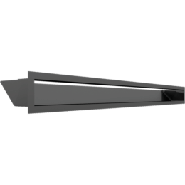 Lüftungsgitter LUFT 9x100 Graphite Slim