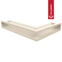 Tuuletussuojus LUFT-kulma vasen 60x40x9 kerma ohut