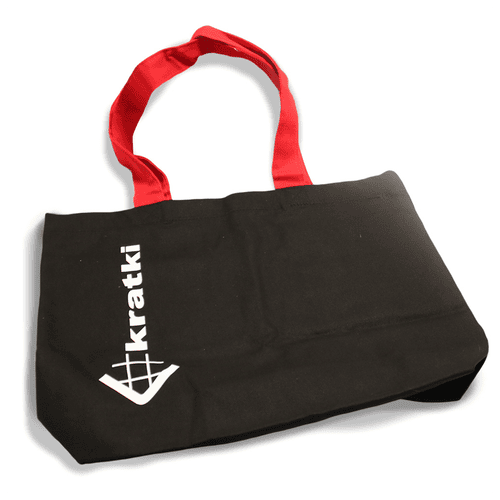 Material bag with KRATKI logo
