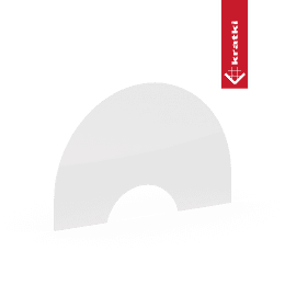 Glassbunn til SKADI ovn 65x100 cm