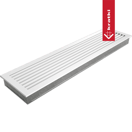Ventilasjonsdeksel FRESH 17x70 hvit