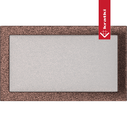 Rejilla de ventilación 22x37 cobre