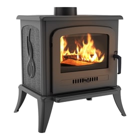 Wood burning cast iron stove K7 Automatic Air Control Ø 130 5 kW
