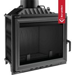 Insert Cheminée à bois en fonte KRATKI ANTEK 10 kW Ø 180