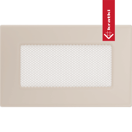 Grille de ventilation 11x17 crème une persienne