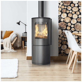 Wood burning steel stove PICARD Ø 150 9 kW
