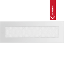 Ventilasjonsdeksel 11x32 hvit