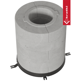 Set discuri de acumulare beton 10 buc. 5 straturi pentru sobe TORA/L