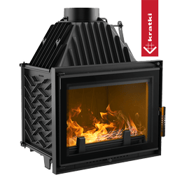 wkład kominkowy Zuzia 15  kW DECO  wylot spalin 180