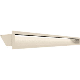 Kratka wentylacyjna kominkowa LUFT 9x100 kremowa Slim