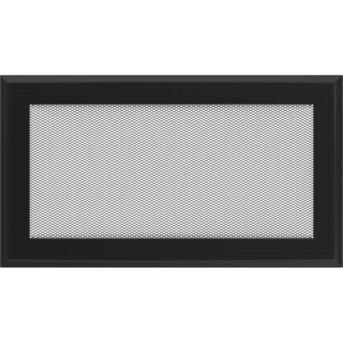Kratka wentylacyjna kominkowa Oskar 17x30 czarna