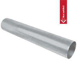 Tubo Tondo In Acciaio Zincato Con Orecchio Filettato, Lunghezza 100 Cm (1000 Mm), Per Costruzioni E Fai-da-te - Foto 7