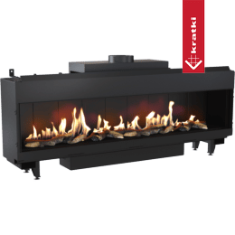 Gashaard KRATKI LEO 200 voorkant propaan butaan ∅ 130/200 14 kW