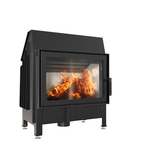 Steel fireplace ZIBI 11 kW Ø 180