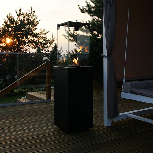 Chauffage Exterieur Terrasse à bois Design pas Cher