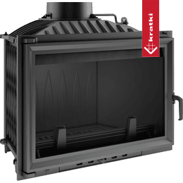 Kamineinsatz Gusseisen KRATKI WIKTOR 14 kW Ø 200