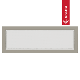 Kratka wentylacyjna kominkowa 17x49 kaszmir