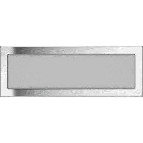 Vent Cover 17x49 nickel - plated