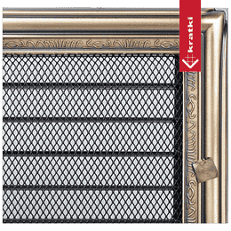 Ventilkåpa Rustik 17x49 med persienner